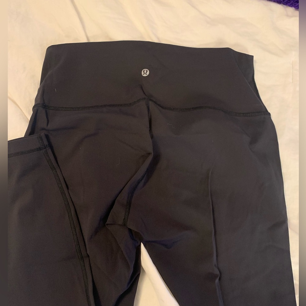 Lululemon black workout leggings